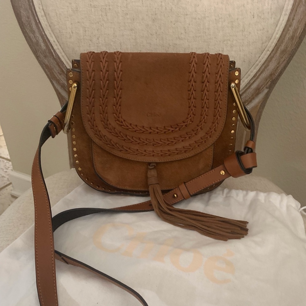 Chloe Small Hudson Bag in Caramel
